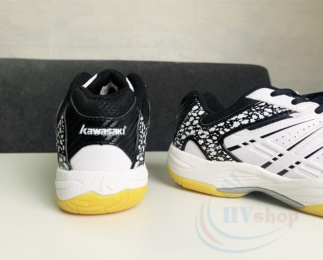 Giày cầu lông Kawasaki K063 trắng đen
