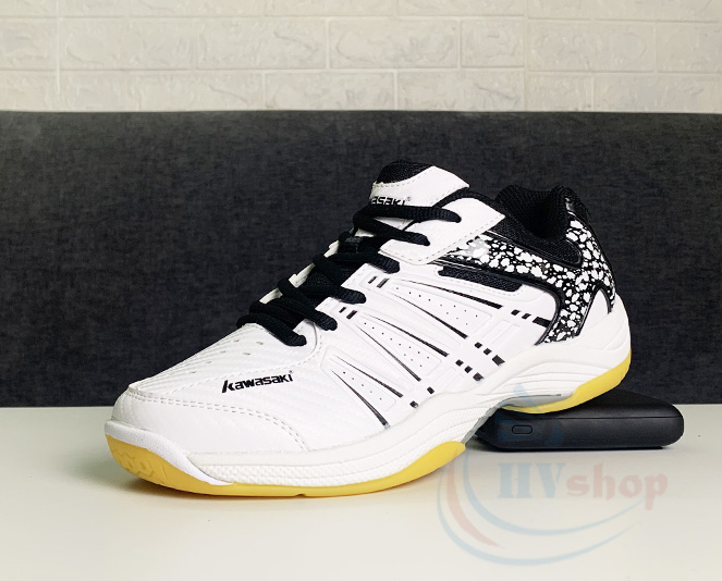Giày cầu lông Kawasaki K063 trắng đen
