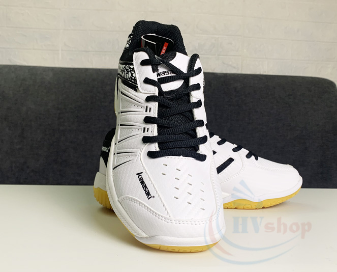 Giày cầu lông Kawasaki K063 trắng đen