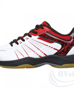 Giày cầu lông Kawasaki K063 trắng đỏ - Má ngoài