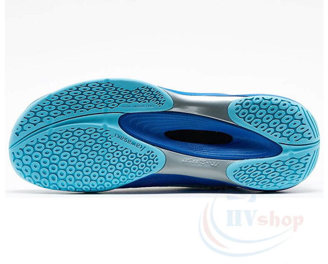 Giày cầu lông Kawasaki K081 xanh - Đế giày