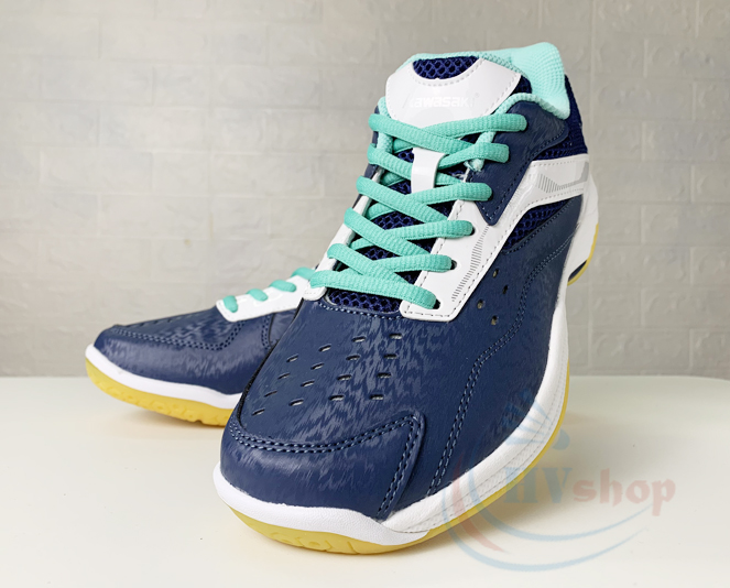 Giày cầu lông Kawasaki K086 xanh trắng