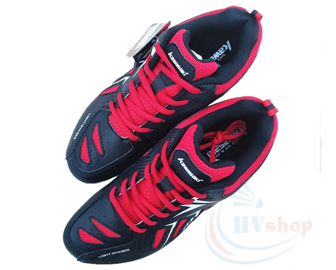 Giày cầu lông Kawasaki K165 đen đỏ