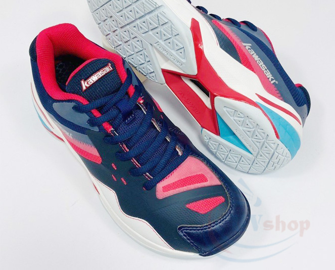 Giày cầu lông Kawasaki K366 đen đỏ - HVShop