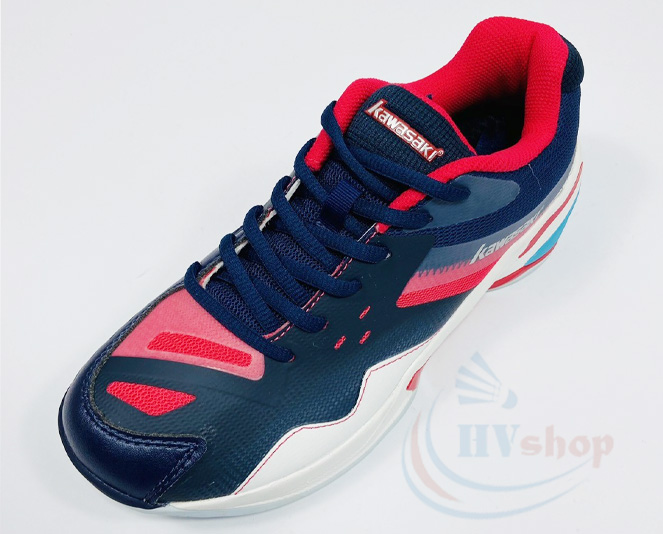 Giày cầu lông Kawasaki K366 đen đỏ - Góc trên