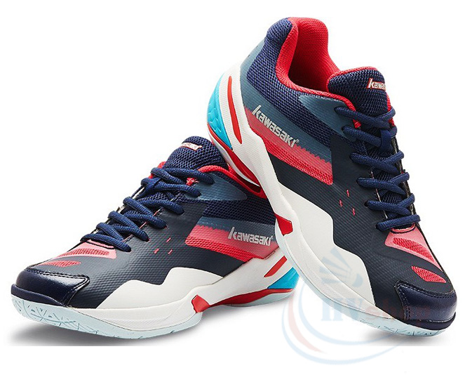 Giày cầu lông Kawasaki K366 đen đỏ