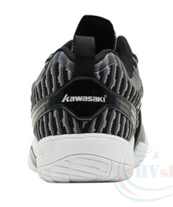 Giày cầu lông Kawasaki K525 đen - Gót giày