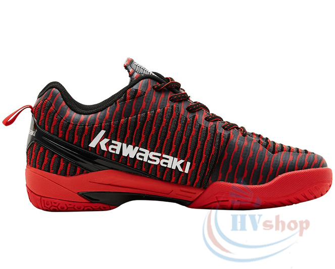Giày cầu lông Kawasaki K525 đỏ - Má trong