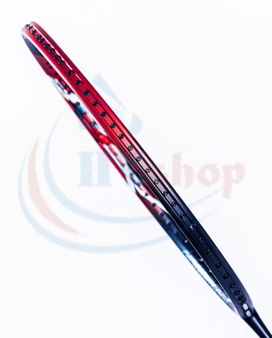 Vợt cầu lông Yonex NanoFlare 700 đỏ - Lỗ gen vợt