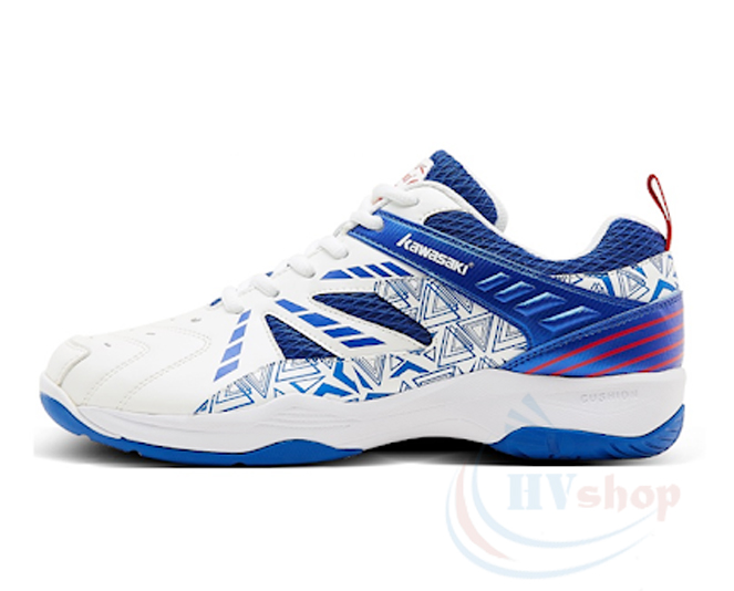 Giày cầu lông Kawasaki K080 trắng - Má ngoài