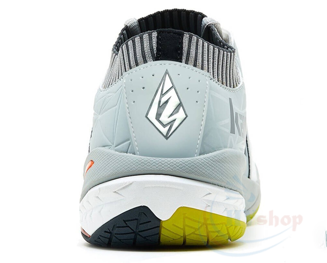 Giày cầu lông Kawasaki K527 xám - Gót giày