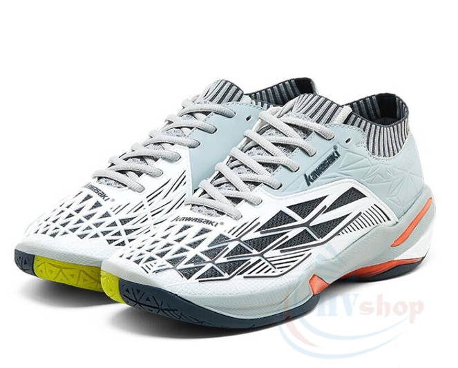 Giày cầu lông Kawasaki K527 xám