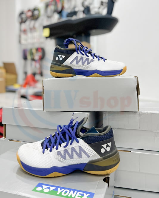 Giày cầu lông Yonex Comfort Z2 Wide Trắng xanh - HVShop