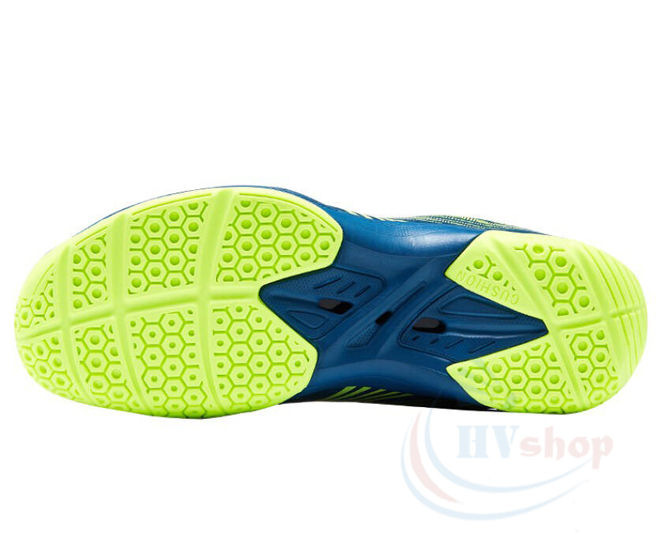 Giày cầu lông Kawasaki K163 xanh - Đế giày