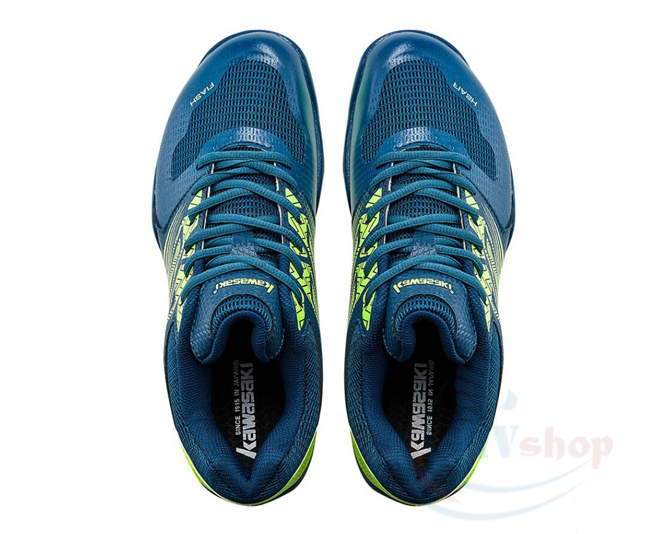 Giày cầu lông Kawasaki K163 xanh