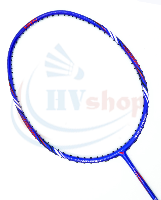 Vợt cầu lông Kamito Stark Power 100 xanh - Mặt vợt