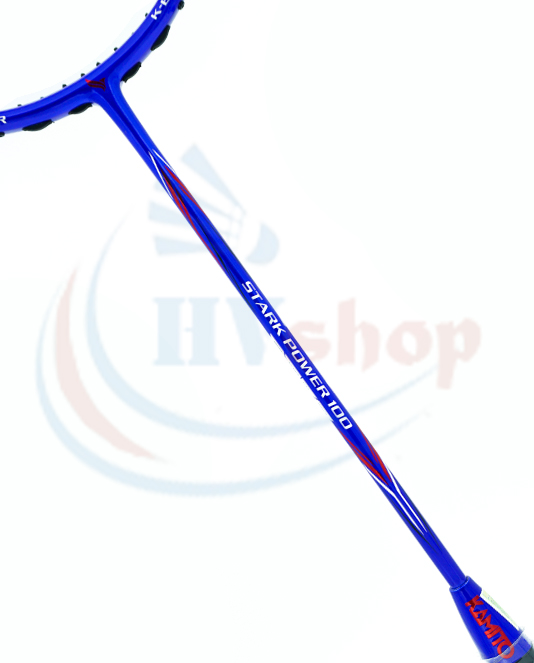 Vợt cầu lông Kamito Stark Power 100 xanh - Thâm vợt