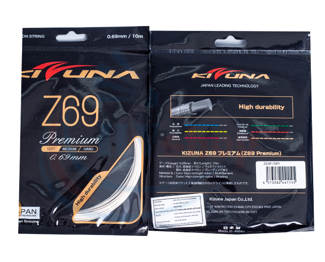 Dây cước căng vợt cầu lông Kizuna Z69