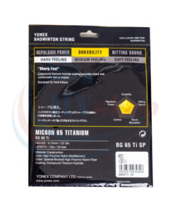 Dây cước căng vợt cầu lông Yonex BG 65 Titanium