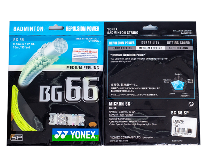 Dây cước căng vợt cầu lông Yonex BG 66