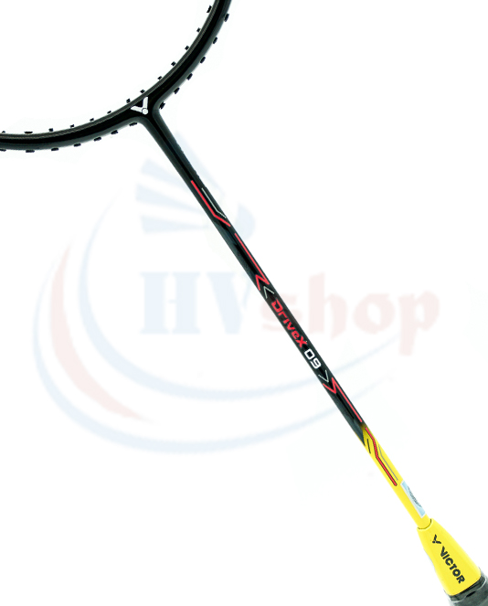 Vợt cầu lông Victor DriveX 09 vàng - Thân vợt