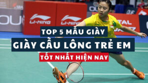 Top 5 mẫu giày cầu lông trẻ em tốt nhất hiện nay