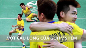 Goh V Shem và cây vợt anh từng sử dụng