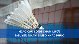 Nguyên nhân giao cầu lông chạm lưới và mẹo khắc phục
