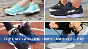 TOP 5 giày cầu lông Lining nam cực cháy trên sân