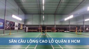 Tất tần tật về sân cầu lông Cao Lỗ quận 8 HCM
