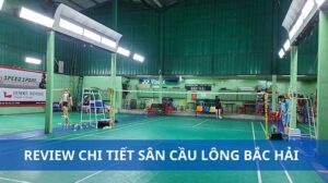 sân cầu lông Bắc Hải
