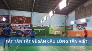 sân cầu lông Tân Việt
