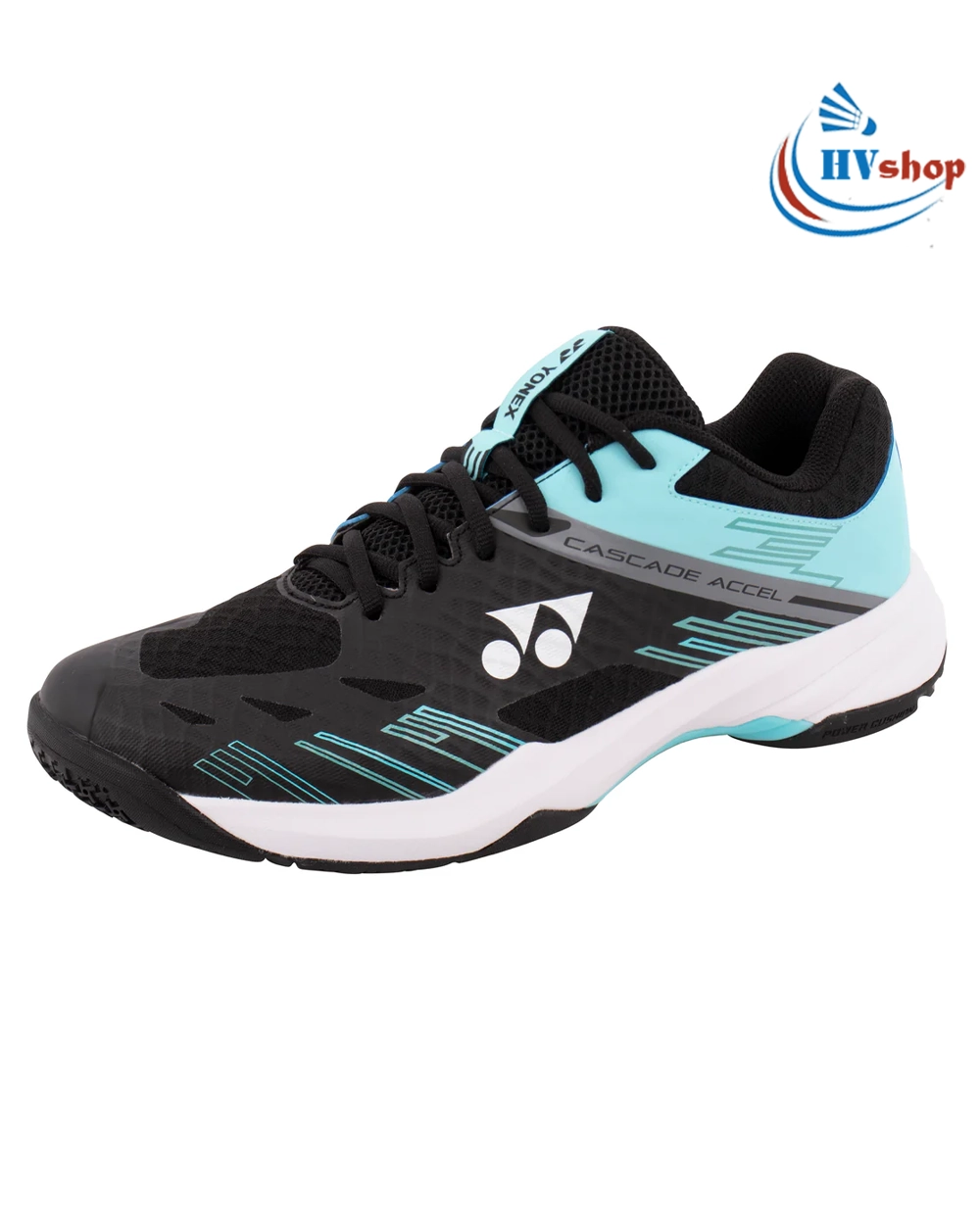 Yonex Cascade Accel Wide Đen Xanh Ngọc